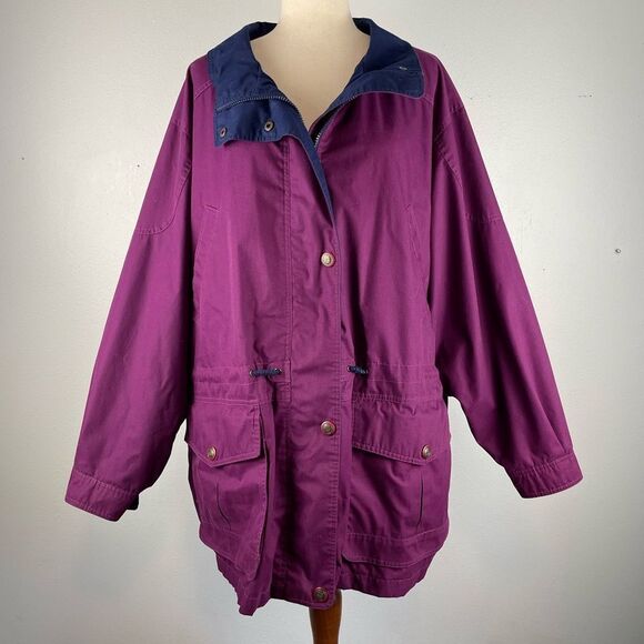 Pacific Trail Women's Purple Jacket Size 3X EUC - Picture 1 of 9